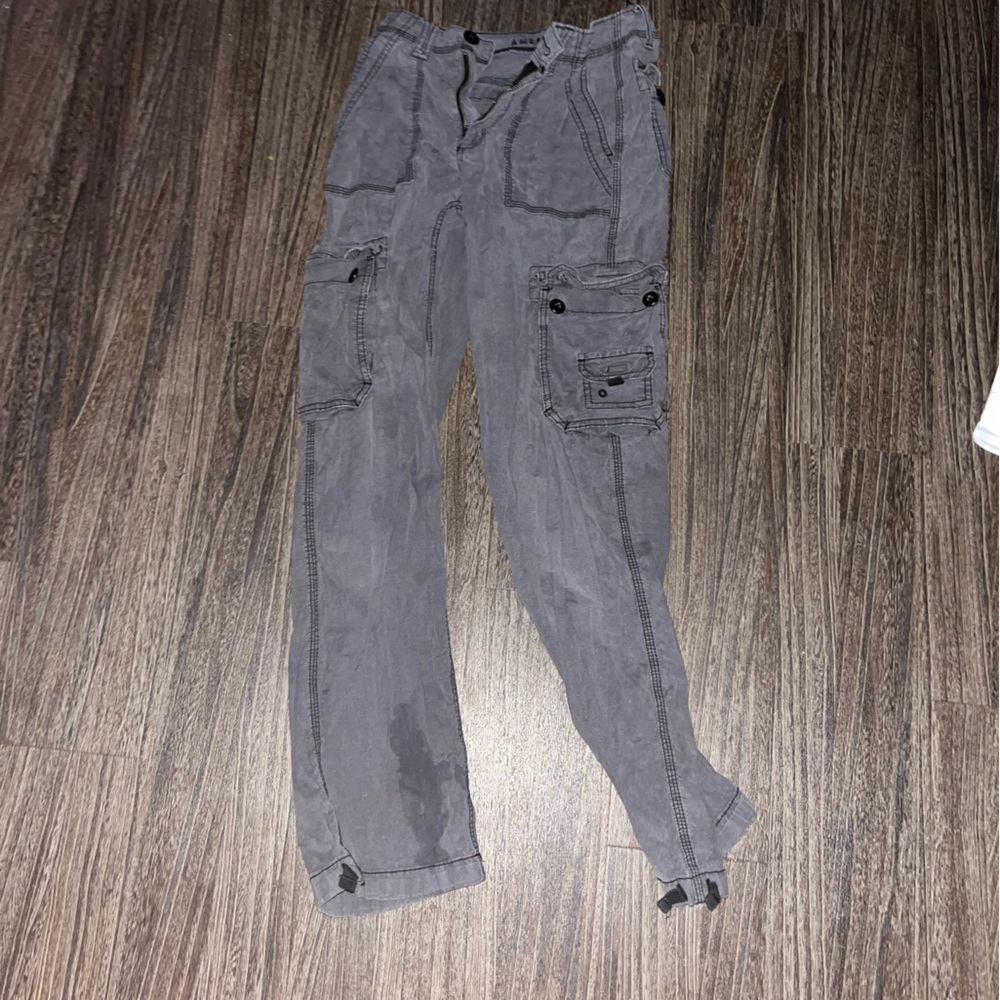 American Eagle By Payless Gray Cargo Pants